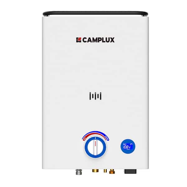 First 2.64 GPM 68,000 BTU Outdoor Portable Propane Tankless Water Heater Set