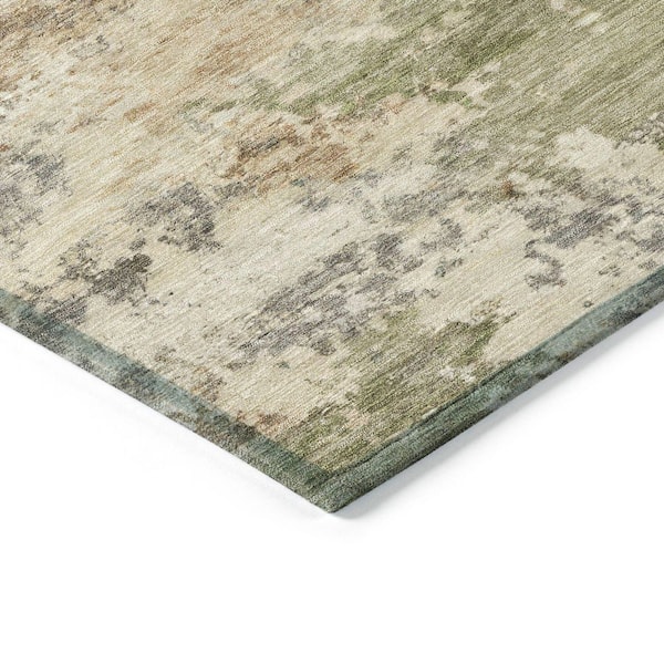 Chantille Machine Washable Indoor/Outdoor Abstract ACN2068 Beige 2 ft. 6 in. x 3 ft. 10 in. Area Rug