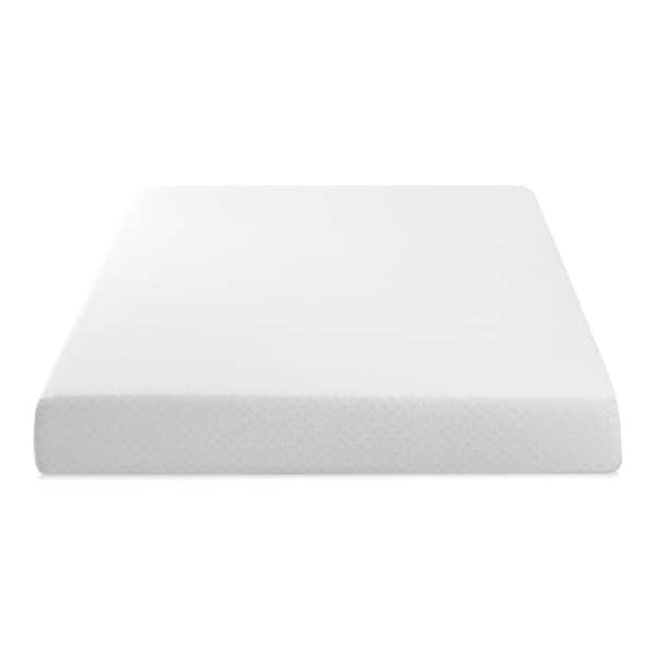 Twin Medium Green Tea Cool Mate 8 In. Smooth Top Memory Foam Mattress