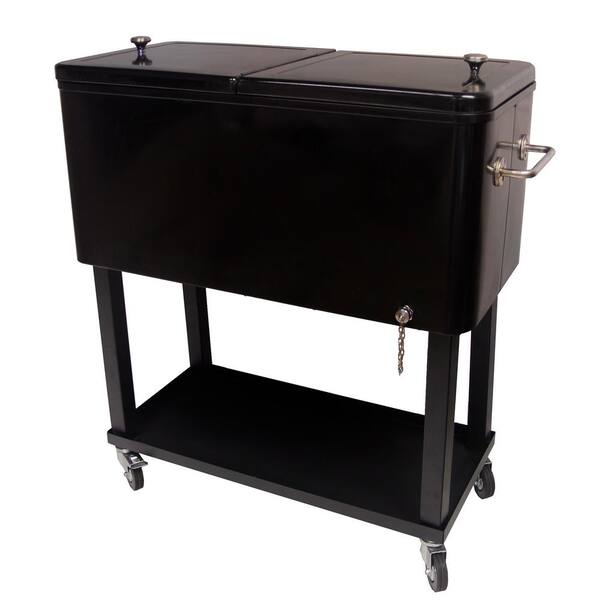 Unbranded 20 Gal. Steel Party Cooler Cart