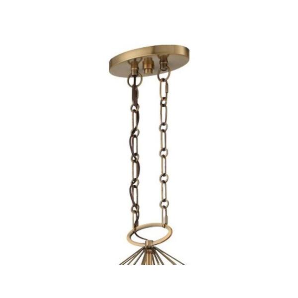 Retro Brass Crown Lamp from Apollo Box