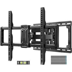 Reliable Design Retractable Full Motion Wall Mount for 42 in.-85 in. TVs with Dual Articulating Arms