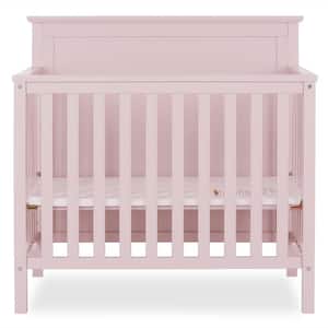 Ava 4-in-1 Blush Pink Convertible Mini Crib