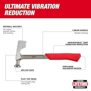 15 oz. Drywall Hammer with Demolition Screwdriver