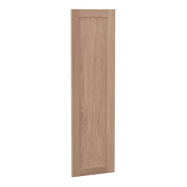 Sinclair 11 in. W x 41.25 in. H x 0.75 in. D Wall Decorative End Panel in Light Oak