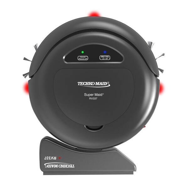 Techko Maid RV337 Robotic Vacuum in Black