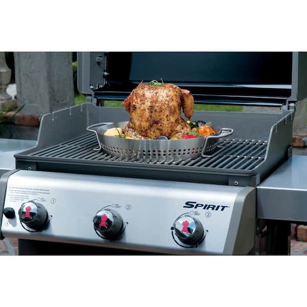 Gourmet BBQ System Poultry Insert 8838 - The Home Depot