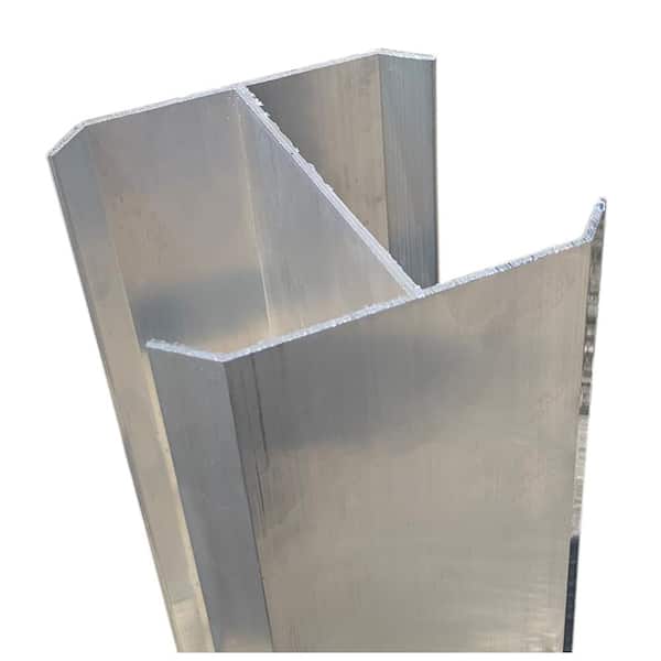 Illusions 5 in. x 5 in. x 9 ft. Alum Post Insert