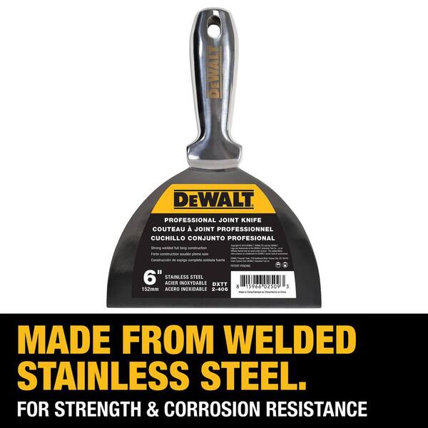 DEWALT 3 in. Welded Stainless Steel Joint Knife