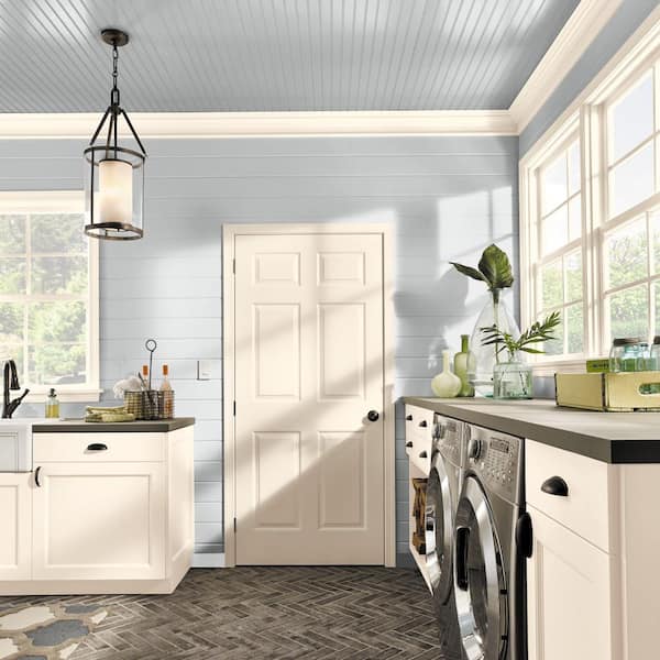 BEHR MARQUEE 1 gal. #MQ3-25 Gray Shimmer One-Coat Hide Satin