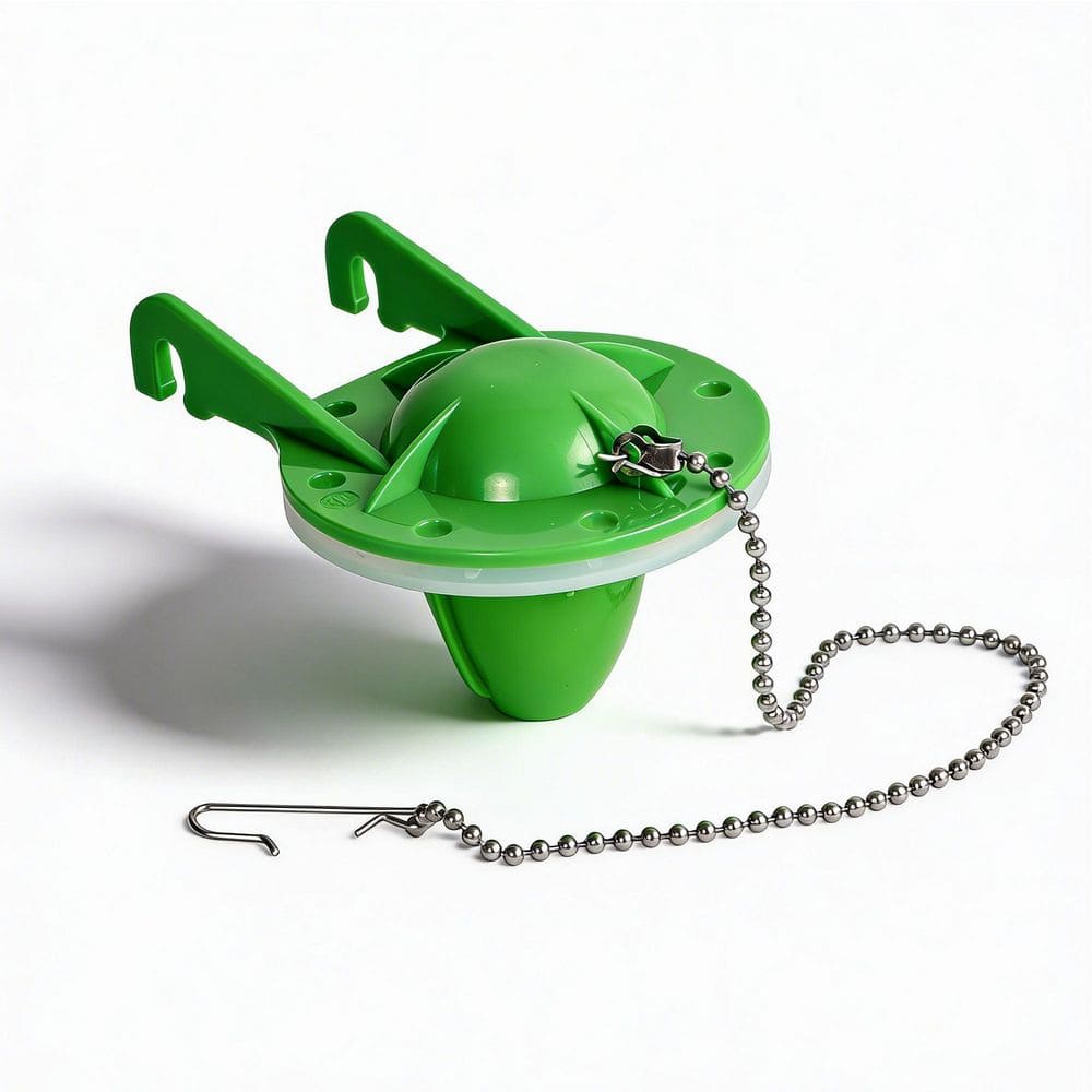 Large 2 Inch Toilet Rigid Flapper with Stainless Chain and Hook, Water Saving Flush Valve Rigid Flapper price history on PriceWatchPro