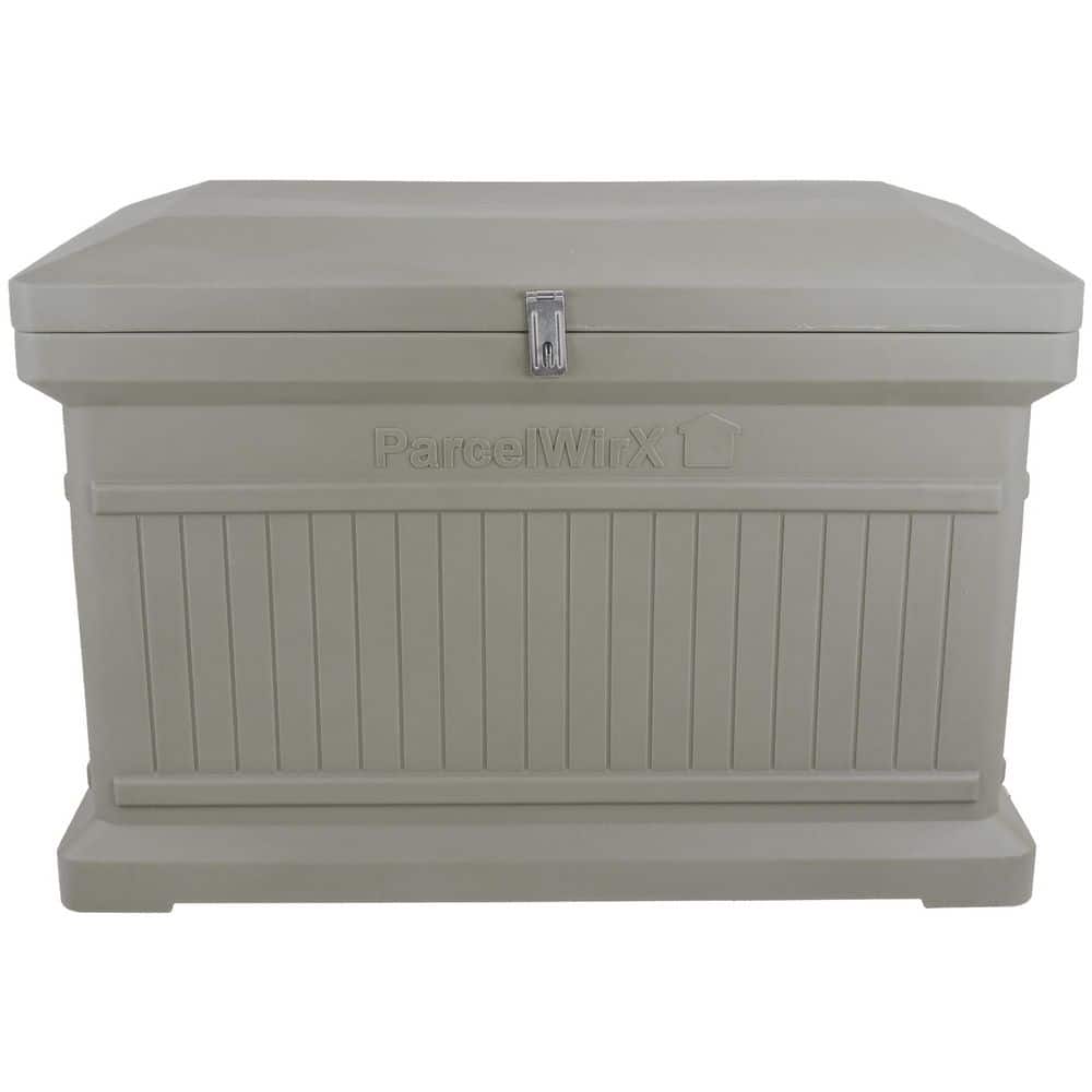 ParcelWirx Prestige Pewter Horizontal Lockable Package Delivery Box price history on PriceWatchPro