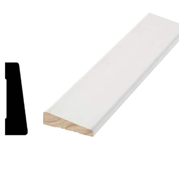 Alexandria Moulding 11/16 in. x 2-1/4 in. x 84 in. Primed Finger-Jointed Pine Wood Casing Moulding