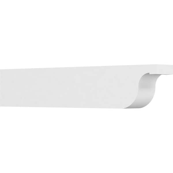 Ekena Millwork 5 in. x 8 in. x 42 in. Standard Del Monte Architectural Grade PVC Rafter Tail Brace