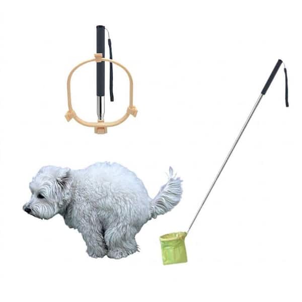 Misopily Portable Dog Waste Pickup Tool Hands-Free Bend-Free