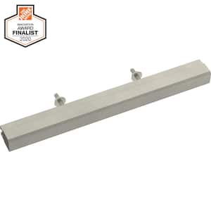 Tapered Edge Adjusta-Pull  2 to 8-13/16 in. (51 to 224 mm) Satin Nickel Adjustable Cabinet Drawer Pull