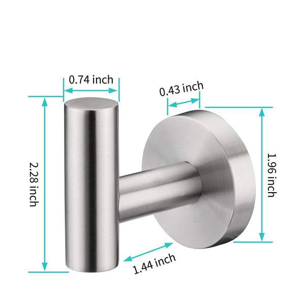 Modern Fluted Brushed Nickel Wall-Mounted Toilet Paper Holder