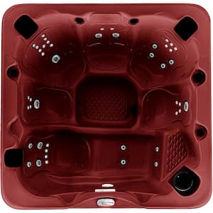 6-Person 45-Jet 240-Volt Premium Acrylic Lounger Spa Standard Hot Tub with Ozonator and Bluetooth Sound System