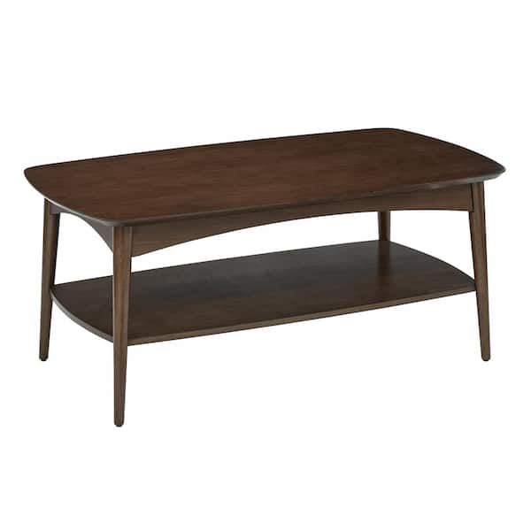 Oslo walnut coffee table discount