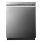 24 in. Stainless Steel Top Control Built-In Tall Tub Smart Dishwasher with Stainless Steel Tub & TrueSteam, 38 dBA