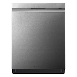 24 in. Stainless Steel Top Control Built-In Tall Tub Smart Dishwasher with Stainless Steel Tub & TrueSteam, 38 dBA