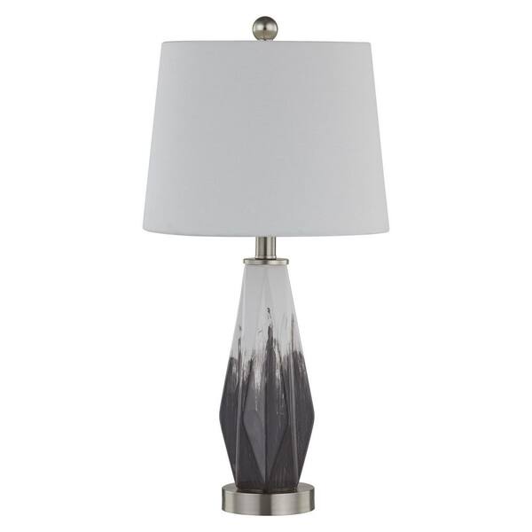 Maxax Charleston 23 in. Bedside White Porcelain Table Lamp Set (Set Of