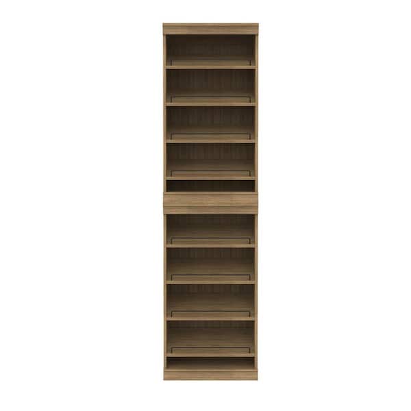 ClosetMaid Modular Storage 21.38 in. W Sand Tower System 8-Shelf