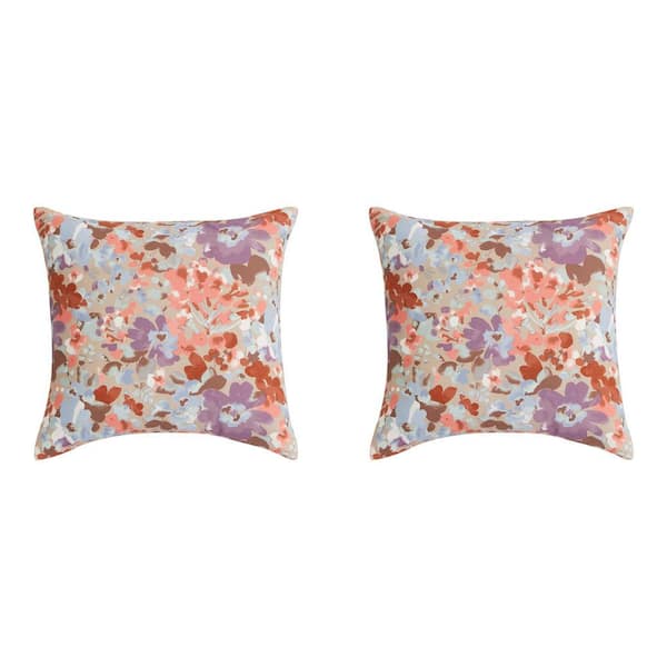 Hampton Bay Meadow Outdoor Throw Pillow (Set of 2)