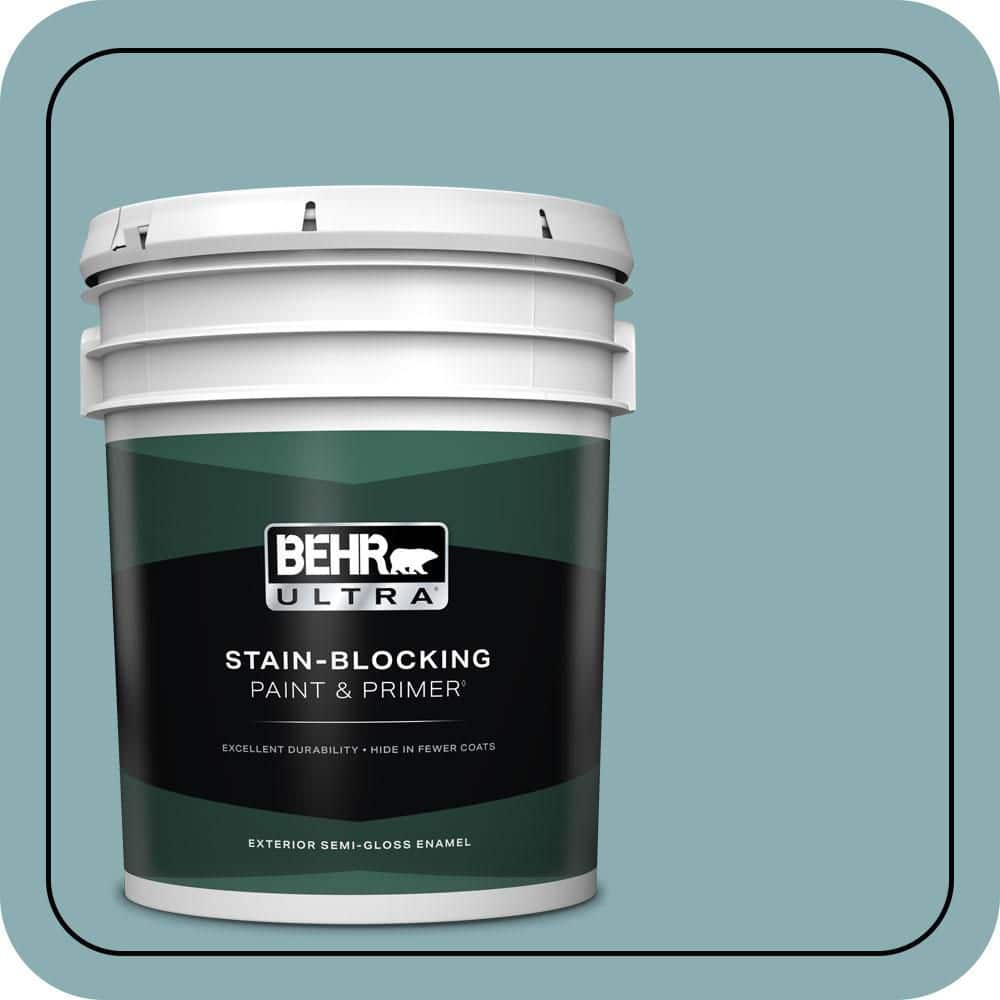 5 gal. #510F-4 Bon Voyage Semi-Gloss Enamel Exterior Paint & Primer price history on PriceWatchPro