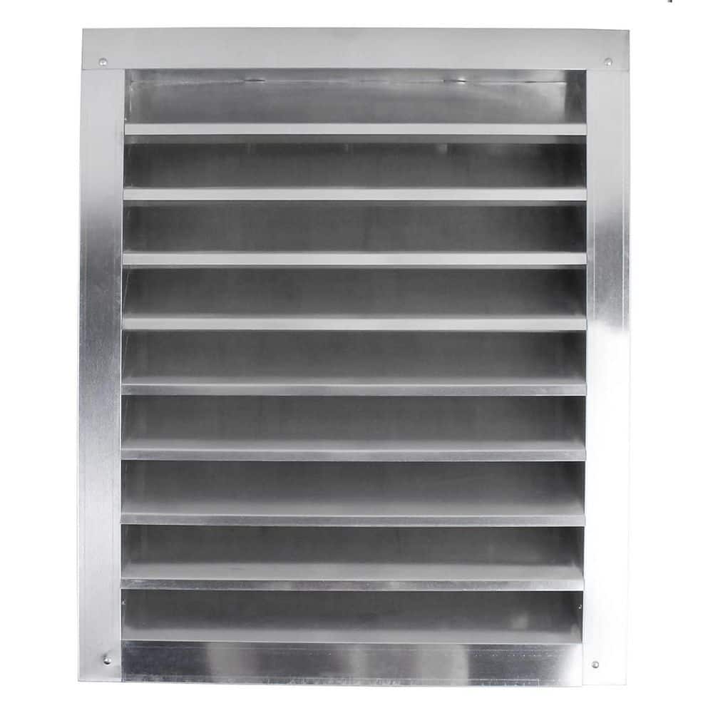 14 in. x 18 in. Rectangular Mill Aluminum 6-Pack Rust-Resistant Screened Louvered Gable Vent price history on PriceWatchPro