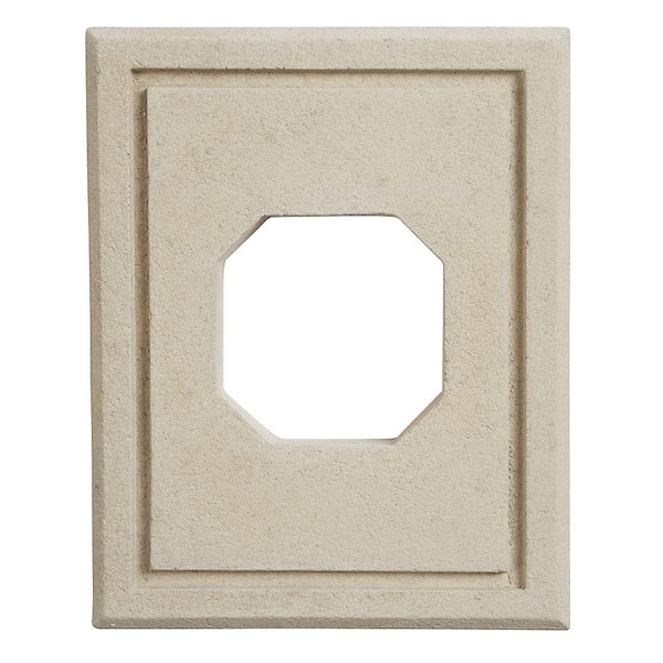Boral 10 in. x 8 in. Versetta Stone Light Box Taupe