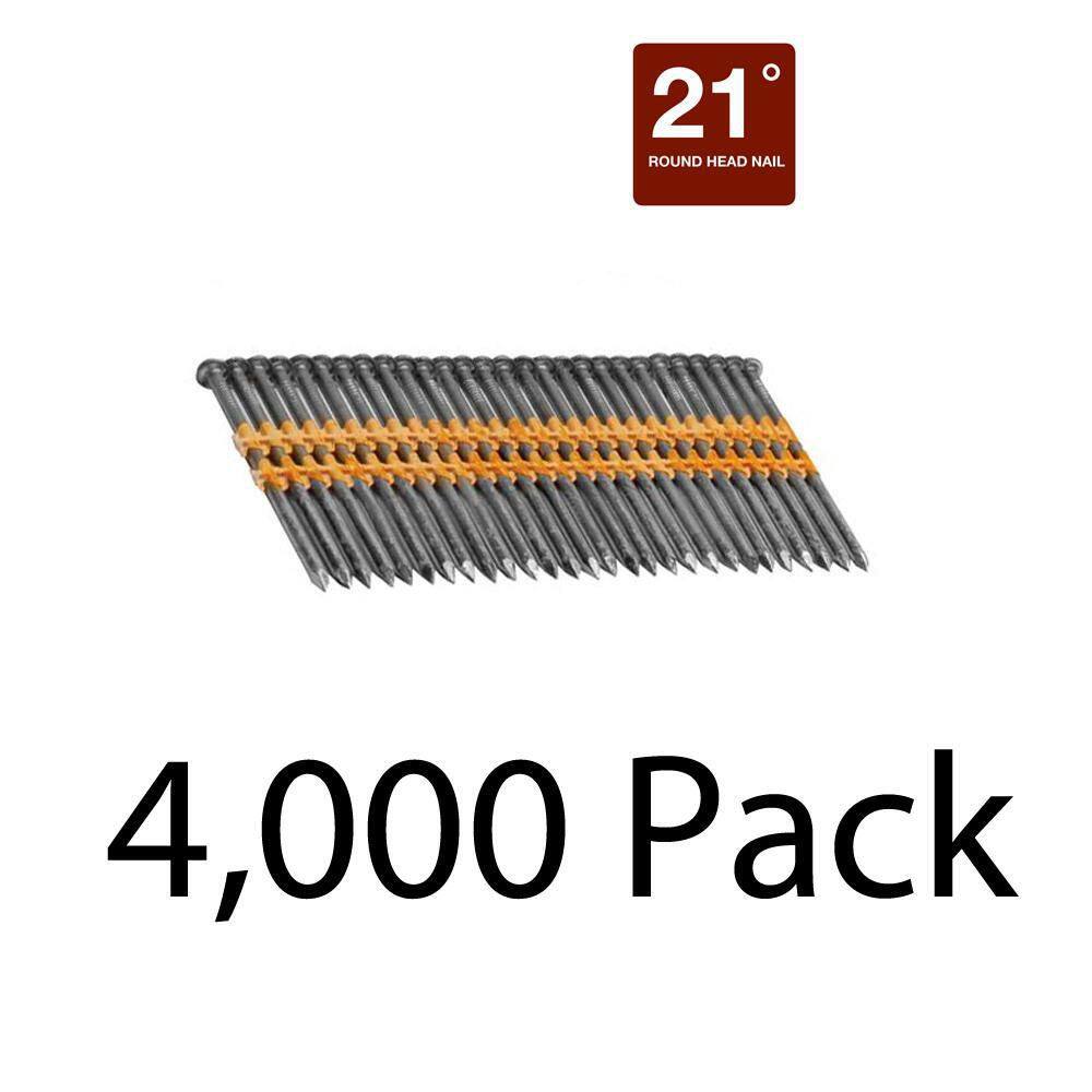 3 in. x 0.131 in. Metal Framing Nails 2 Boxes (2000 per Box) price history on PriceWatchPro