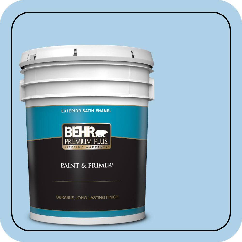 5 gal. #560A-3 Utah Sky Satin Enamel Exterior Paint & Primer price history on PriceWatchPro
