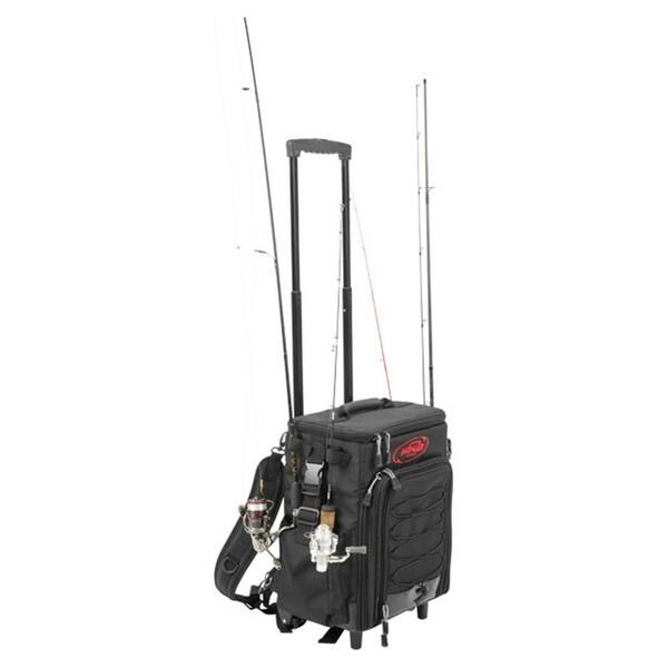 SKB Tak-Pak Backpack with Wheels, Removable Straps, and