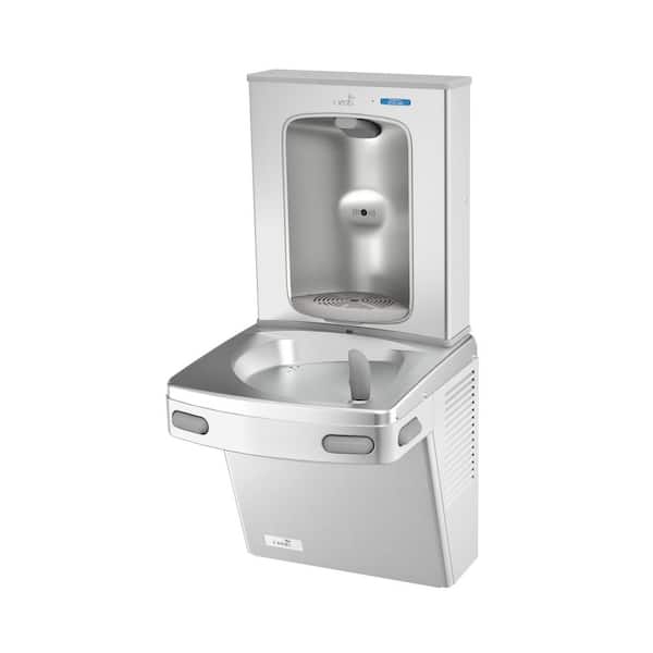VersaFiller Filtered ADA Stainless Steel Drinking Fountain with Bottle Filling Station
