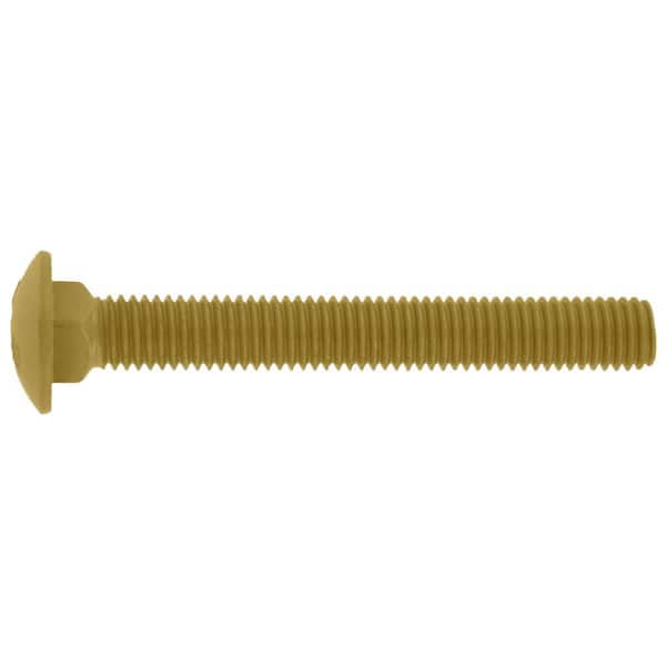Hillman 3/8-16 x 4 in. SAF Exterior Coating Carriage Bolt (1-Pack)