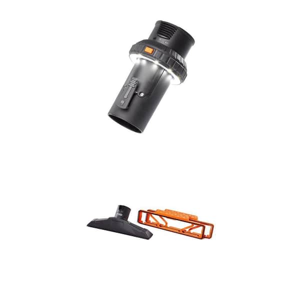 2-1/2 in. LED Lighted Cuff and NXT Max Locking Floor Tool with Bristles for RIDGID Wet Dry Vacs
