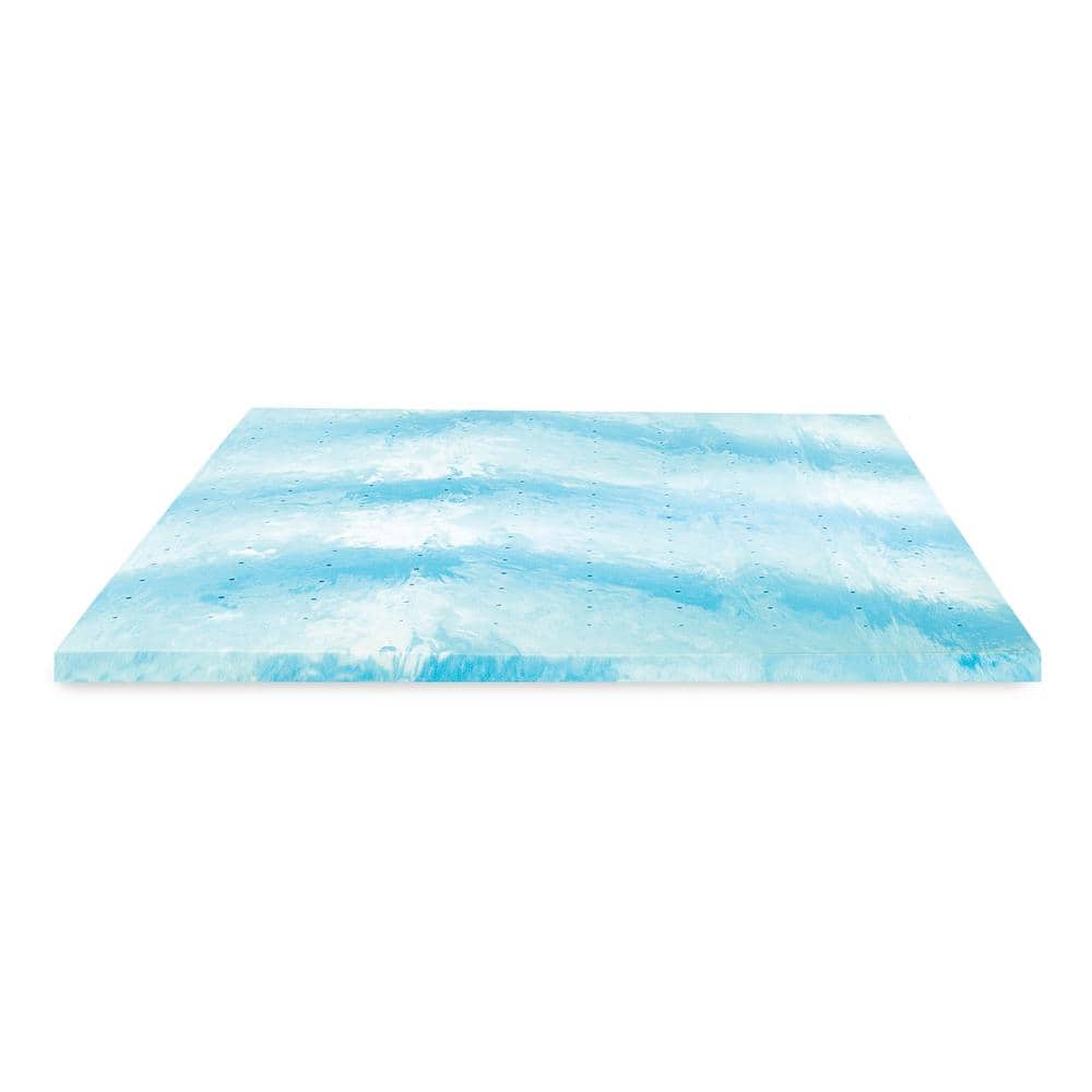 3" Gel Swirl Memory Foam Mattress Topper