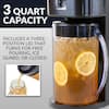 West Bend 2.75 qt. Black Iced Tea or Iced Coffee Maker IT500 - The Home  Depot