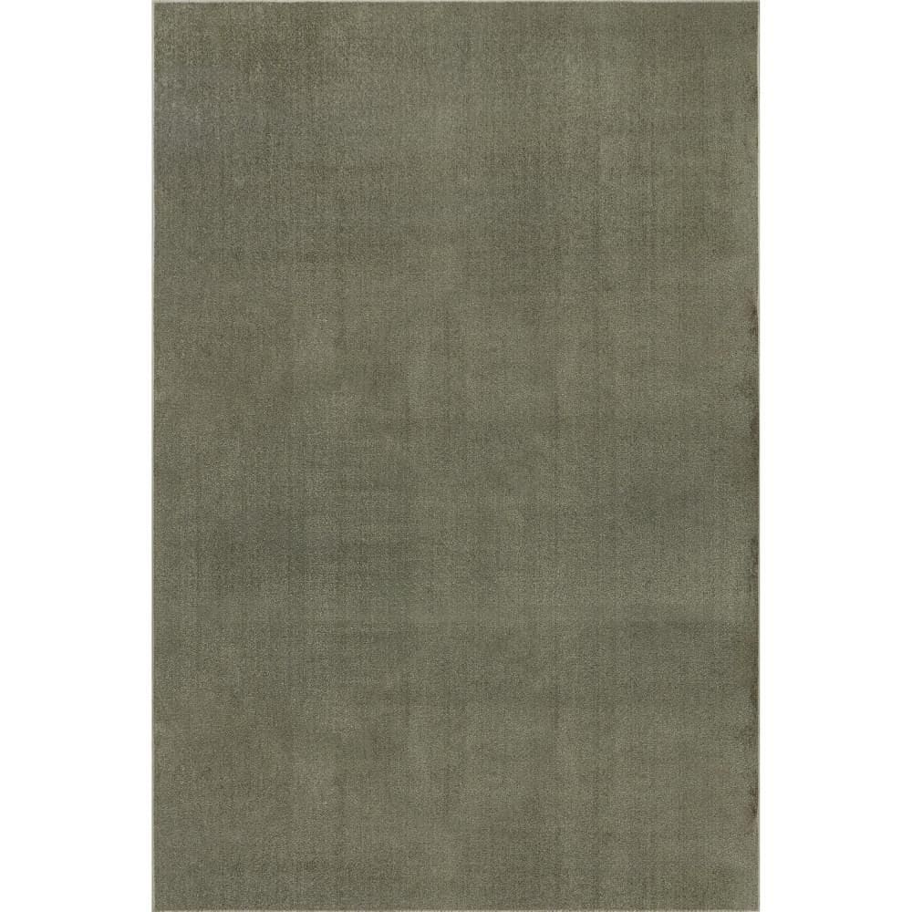 Argelia Solid Machine Washable Area Rug Sage Green 2 ft.  6 in.  ft. x 8 ft.  ft. Runner Rug price history on PriceWatchPro