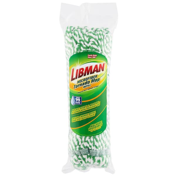 Libman Tornado Microfiber Twist String Mop Refill