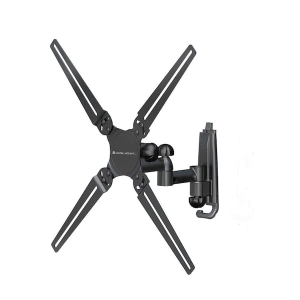 Level Mount Full Motion Double Arm Mount Fits for 10 in. to 32 in. TVs