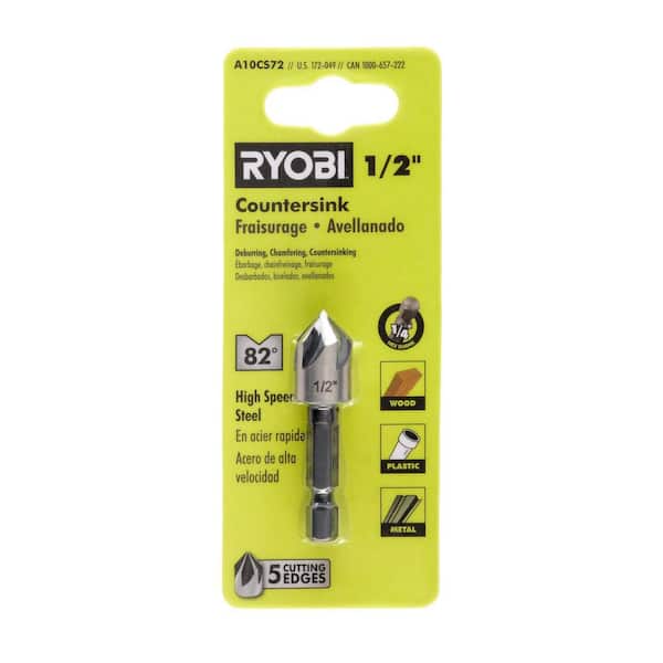 SpeedLoad+ 1/2 in. High-Speed Steel Countersink