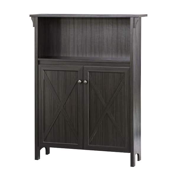SAINT BIRCH Hawksbury Espresso File Cabinet