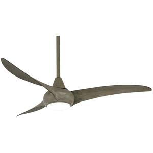 Light Wave 52 in. LED Indoor Driftwood Ceiling Fan with Light and Remote Control