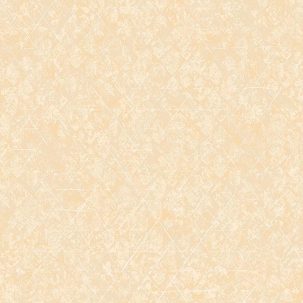 Jessica Light Yellow Geometric Paper Strippable Wallpaper (Covers 57.8 sq. 