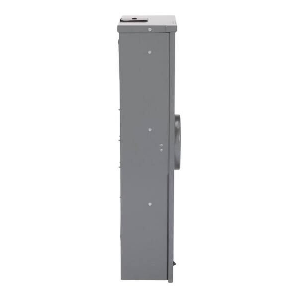 Square D Homeline 200 Amp 8-Space 16-Circuit Outdoor Ringless-Horn