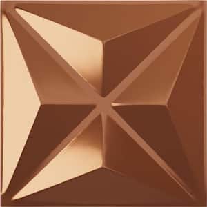 19-5/8"W x 19-5/8"H Haven EnduraWall Decorative 3D Wall Panel, Copper (Covers 2.67 Sq.Ft.)