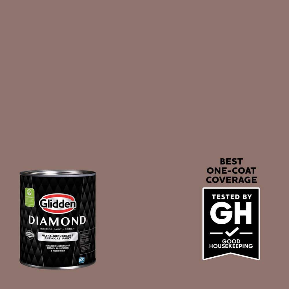 1 qt. PPG1016-6 Woodchuck Flat Interior Paint with Primer price history on PriceWatchPro