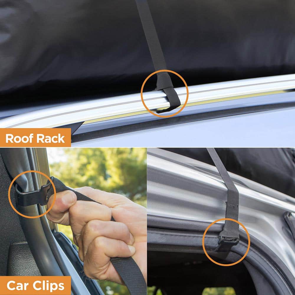 Rightline Gear Black 15 cu ft Weatherproof Rooftop Cargo Carrier